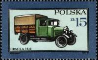 (1987-019) Марка Польша "Грузовик Ursus-A, 1928"    Автомобили и мотоциклы III Θ