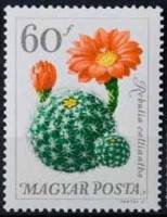 (1965-077) Марка Венгрия "Ребуция"    Цветы ботанического сада II Θ