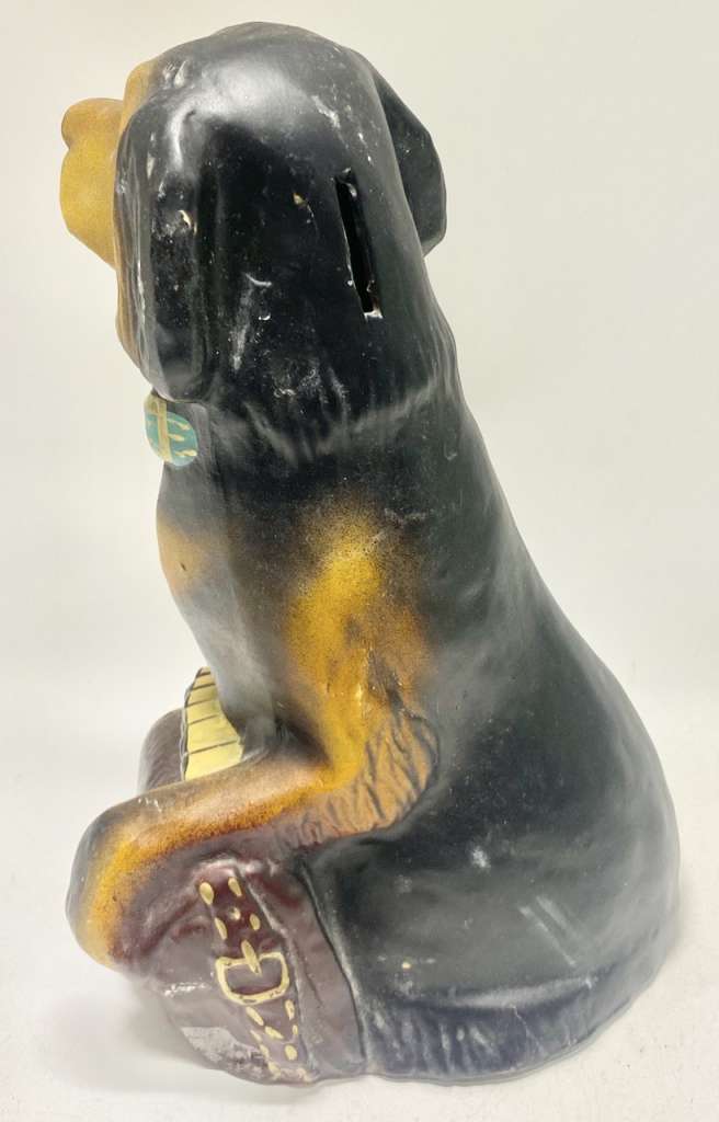 Копилка охотничья собака керамическая 32 см 