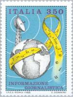 (№1985-1905) Марка Италия 1985 год "Информационные Технологии", Гашеная