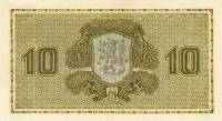 (1922 Litt A) Банкнота Финляндия 1922 год 10 марок    UNC