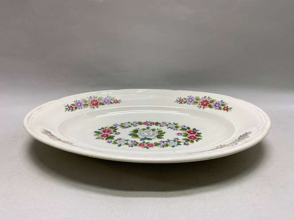 Блюдо овальное Зик Конаково