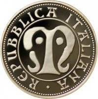 (№2012km351) Монета Италия 2012 год 50 Euro (Фауна в искусстве Средневековья)