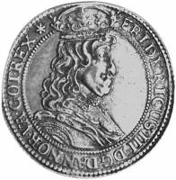 (№1653km38a) Монета Норвегия 1653 год 2 Speciedaler
