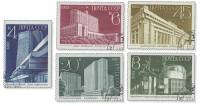 (1983-)Набор СССР "Новостройки Москвы (Театр. Дом туриста. Дом Совето"    I Θ