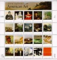 (№1998-3007) Лист марок США 1998 год "Американского Искусства", Гашеный