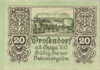 (№1920) Банкнота Австрия 1920 год "20 Heller"