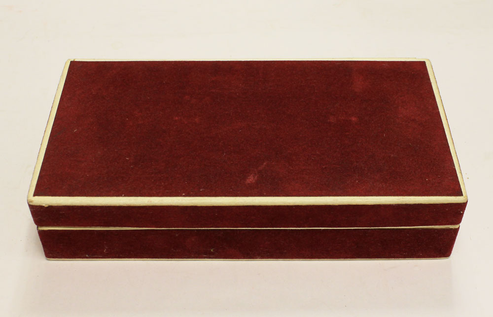 Набор вилок в коробке, нержавеющая сталь, СССР, 6 штук (состояние на фото)