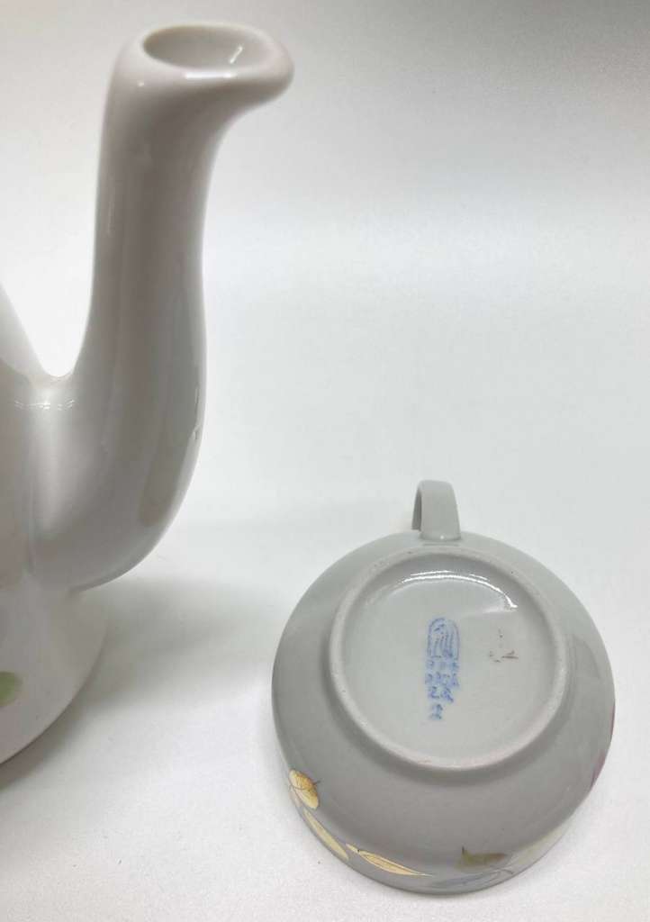 Кофейник + чашка, Рига, СССР