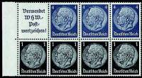 (№1939-93) Лист марок Немецкий Рейх 1939 год "Листа штамп", Гашеный