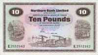 (№1982P-189d) Банкнота Северная Ирландия 1982 год "10 Pounds" (Подписи: Ervin)