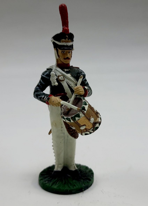 Оловянный солдатик &quot;Барабанщик Симбирского пехотного полка, 1812 г.&quot;
