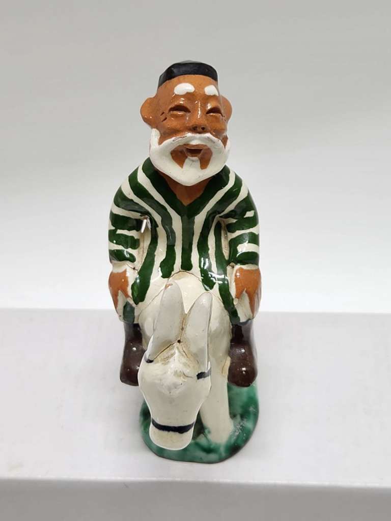 Статуэтка Хаджа Насреддин на осле Узбекистан высота 11 см