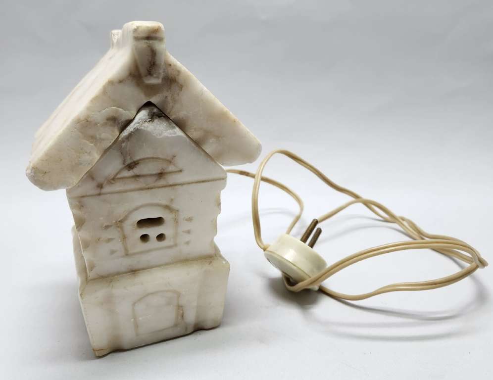 Светильник ночник мрамор СССР (сост. на фото)