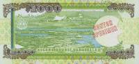 (№1989P-19s) Банкнота Бруней-Даруссалам 1989 год "1,000 Ringgit/Dollars"