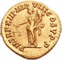 (№ (Без даты) ) Монета Римская империя 1970 год 1 Aureus