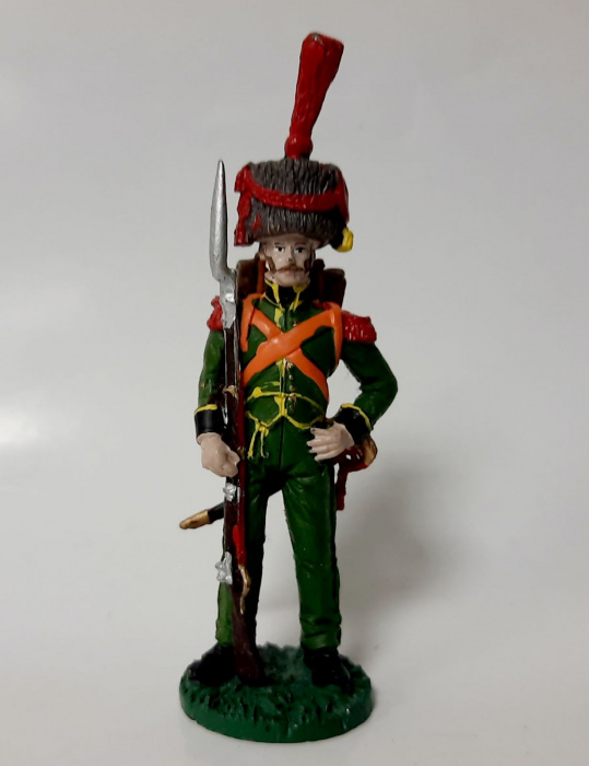 Оловянный солдатик &quot;Гренадер 2-го пехотного полка, 1810-1812 г.&quot;
