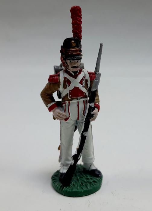 Оловянный солдатик &quot;Гренадер 1-го полка линейное пехоты, 1812 г.&quot;