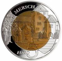 (№2011km117) Монета Люксембург 2011 год 5 Euro (Мерш Замок)