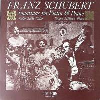 Пластинка виниловая Ф. Шуберт Сонатины для скрипки и фортепиано Мелодия 300 мм. Excellent