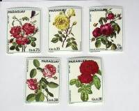 -- Набор марок Парагвай 5 шт.  Негашеные , III O