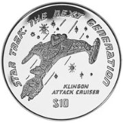 () Монета Либерия 1997 год 10 долларов ""   AU