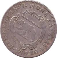 (№1657km51(bern)) Монета Швейцария 1657 год frac14; Thaler