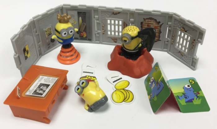 Фигурки из киндер-сюрприза &quot;Миньоны&quot; (сост. на фото)