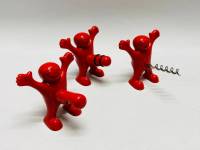 Подарчный набор прикол сообразим на троих? штопор открыашка пробка для бутылок 