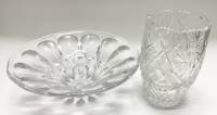 Ваза хрусталь + Фруктовница стекло 