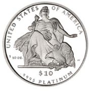 (2004w) Монета США 2004 год 10 долларов    PROOF