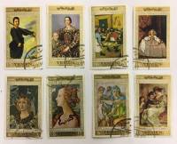 --  Набор марок Йемен 8 шт.  Гашёные , III Θ