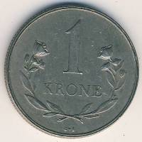 (1960) Монета Гренладия 1960 год 1 крона   Медь-Никель  UNC