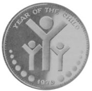 (№1979km29) Монета Барбадос 1979 год 200 Dollars (Год ребенка)