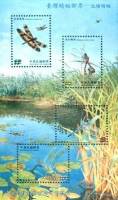 (№2003-98) Блок марок Тайвань 2003 год "Тайвань Стрекозы", Гашеный