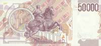  Банкнота Италия 27.05.1992 год 50 000     UNC