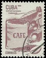 (1982-022) Марка Куба "Кофе"    Товары на экспорт. Стандартный выпуск III Θ
