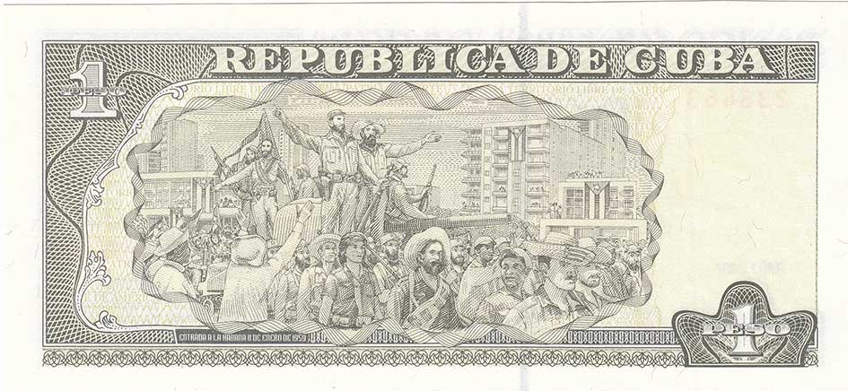 () Банкнота Куба 2007 год 1  &quot;&quot;   UNC