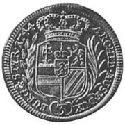 (№1744km1709) Монета Австрия 1744 год 3 Kreuzer