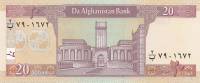 Банкнота Афганистан 2004 год 20     UNC