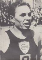 Фотография "Чемпион и рекордсмен Ленинграда и СССР в спринте А. Игнатьев" (сост. на фото)