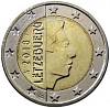 2018 Монета Люксембург 2018 год 2 евро Великий герцог Анри  Биметалл  UNC