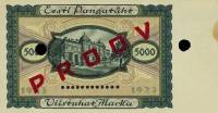 (№1923P-60s) Банкнота Эстония 1923 год "5,000 Marka"