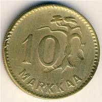 () Монета Финляндия 1952 год 10  ""   Бронза  UNC