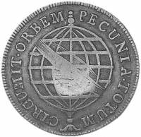 (№1809km283.1) Монета Бразилия 1809 год 40 Reacute;is