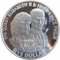 () Монета Науру 2007 год 5  ""    AU