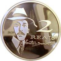  Монета Бразилия 2006 год 2     Биметалл (Серебро - Ниобиум)  UNC