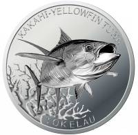 () Монета Токелау 2014 год 5 доллара ""  Биметалл (Серебро - Ниобиум)  UNC