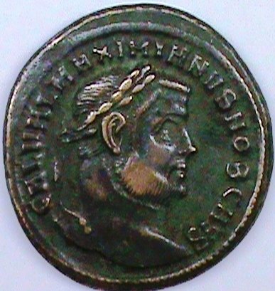 (№ (Галерия Максимиана) ) Монета Римская империя 1970 год 1 Follis (Галерия Максимиана)