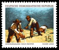 (1968-062) Марка Германия (ГДР) "Сенокс"    Картины II Θ